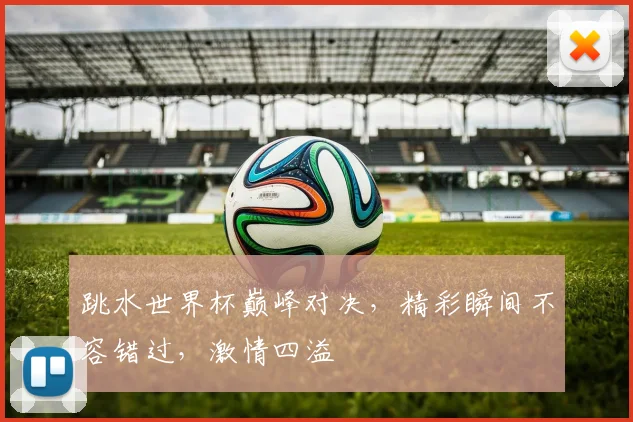 跳水世界杯巅峰对决，精彩瞬间不容错过，激情四溢